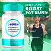 Image of 24 Burn Advanced Burner Formula Natural Energy and Fitness Support 300 Capsules (5 Pack)