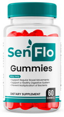 Senflo Digestive Support Gummies Advanced Gut Health Balance Supplement 60 Gums