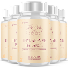 (5 Pack) Thyrafemme Balance Advanced Formula Thyra Femme Supplement 300 Capsules