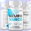 Image of (3 Pack) Neuro Vance Nootropic Formula Brain Supplement NeuroVance 180 Capsules