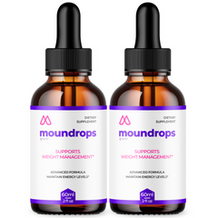 Moundrops Weight Loss Drops Moun Drops Weight Management Liquid 120ML (2 Pack)