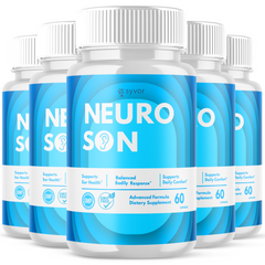 Neuro Son Advanced Ear Health Support and Tinnitus Relief 300 Capsules (5 Pack)