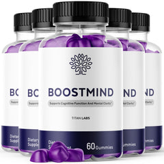 (5 Pack) Boostmind Gummys Advanced Brain Support Vitamin Boost Mind 300 Gummies