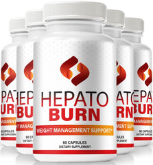 Hepato Burn Keto Capsules – HepatoBurn Supports Weight Loss (5 Pack - 300 Capsules)