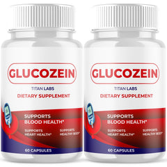 (2 Pack) Glucozein Advanced Blood Max Support Supplement Gluco Zein 120 Capsules