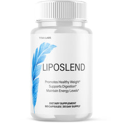 (1 Pack) LipoSlend Pills Advanced Energy & Fitness Supplement Lipo Slend 60 Capsules