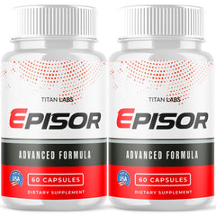 (2 Pack) Episor Advanced Male Health Support Vitamin Supplement 120 Capsules
