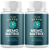 Image of (2 Pack) Memo Matrix Nootropic Natural Brain Supplement MemoMatrix 120 Capsules