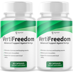 (2 Pack) Verti Freedom Advanced Support for Daily Wellness VertiFreedom 120 Capsules