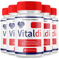 Vitaldi Blood Pills Advanced Support Glycogen Supplement (5 Pack-300 Capsules)