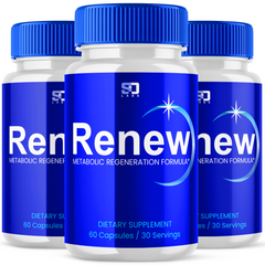 Renew Pills, Renew Supplement for Weight Loss Support (3 Pack - 180 Capsules)