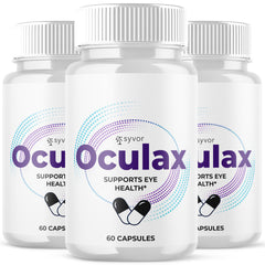 (3 Pack) Oculax Pills Advanced Support for Healthy Eye Vision Ocu Lax 180 Capsules