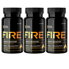 Clubhouse Fire Supplement Pills (3 Pack - 180 Capsules)