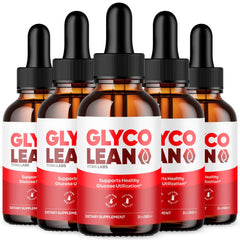 (5 Pack) Glyco Lean Blood Support Drop GlycoLean Vitamin Supplement 150 Servings