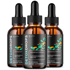 (3 Pack) Detox Drops Advanced Health & Fitness Support Supplement 90 Servings