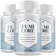 (3 Pack) Femicore for Women Advanced Wellness Max Support Femi Core 180 Capsules