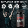 Image of (5 Pack) Savage Grow Advanced Male Support Pills SavageGrow Vitamin 300 Capsules