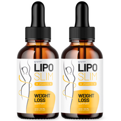 Lipo Slim Drops Advanced Formula Health & Fitness Supplement 60 Servs (2 Pack)