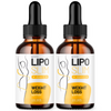 Image of Lipo Slim Drops Advanced Formula Health & Fitness Supplement 60 Servs (2 Pack)