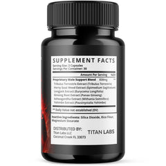 (3 Pack) Black Horse Advanced Male Health Support Supplement BlackHorse 180 Capsules