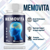 Image of (3 Pack) Memovita Nootropic All Natural Formula Memo Vita Supplement 180 Capsule