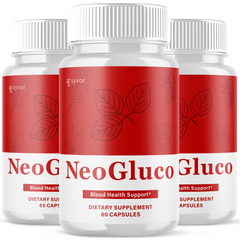 (3 Pack) NeoGluco Pills Advanced Blood Health Max Support Neo Gluco 180 Capsules