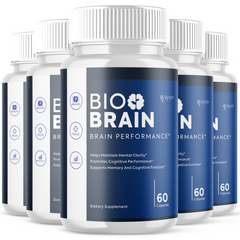 (5 Pack) Bio Brain Nootropic Natural Formula Brain Supplement BioBrain 300 Caps