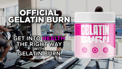 Gelatin Burn Powder Support For Weight Management & Fitness 60 Serving (2 Pack)