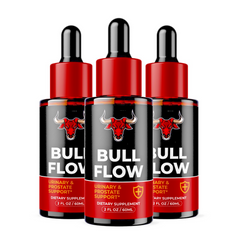 Bull Flow Prostate Supplement, Bull Flow for Prostate Health Urinary Support (3 Pack)
