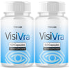 Image of (2 Pack) VisiVra Vision Support Healthy Eye Function Visi Vra 120 Capsules