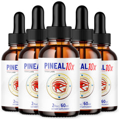 (5 Pack) Pineal 10X Nootropic Natural Brain Max Supplement Pineal10X 300 Capsule