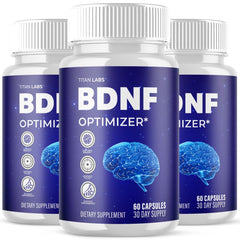 (3 Pack) BDNF Optimizer Nootropic Natural Brain Supplement BDNFOptimizer 180 Capsules