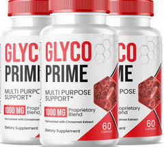 Glyco Prime Blood Sugar Support Supplement Genuine GlycoPrime blood 3Pack 180Cap