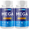 Image of (2 Pack) Mega Arise Max Advanced Male Support Supplement MegaArise 120 Capsules