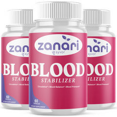 (3 Pack) Zanari Pills Advanced Blood Health Support 180 Capsules