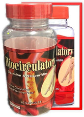 Biocirculators Varicose Vein Support Leg Circulation Supplement Diosmi Leg Vein Support 60 Capsules