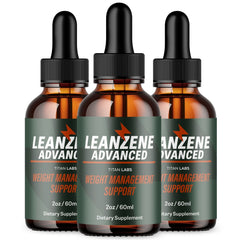 (3 Pack) Leanzene Drops Advanced Health & Fitness Formula Lean Zene 90 Servings