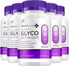 (5 Pack) Glyco Boost Blood Support Supplement – Glyco Optimizer Pills Max Strength 300 Capsules