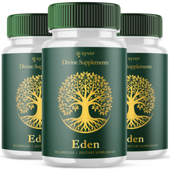 Eden Divine Supplement Pills (3 Pack-180 Capsules)
