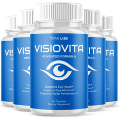 (5 Pack) Visiovita Support Healthy Eye Vision & Function Visio Vita 300 Capsules