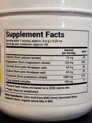 Dr. Berg Electrolyte Powder Raspberry & Lemon 11.6 oz - New / Sealed! Exp 4/2025