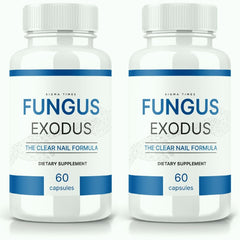 (2 Pack) Fungus Exodus Pills to Combat Toenail 120 Capsules