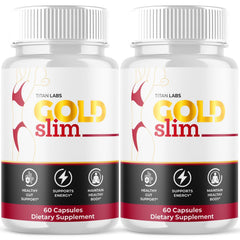 (2 Pack) Gold Slim Advanced Energy & Fitness Formula Vitamin GoldSlim 120 Caps