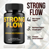 Image of (5 Pack) Strong Flow Advanced Male Pills StrongFlow Formula Supplement 300 Caps