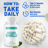 Image of (5 Pack) Neura Shield Nootropic Nerve Support Supplement NeuraShield 300 Capsule
