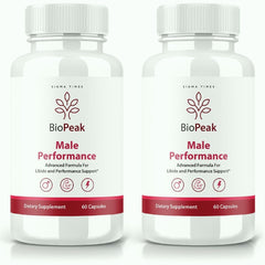 (2 Pack) BioPeak Supplement Pills, BioPeak Pills 120 Capsules - ARMOLEY