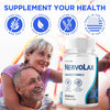 Image of (5 Pack) Nervolax Nootropic Natural Super Nerve Supplement Nervo Lax 300 Capsule