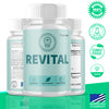 Image of (3 Pack) Revital Advanced Energy & Fitness Formula Supplement Revi Tal 180 Caps