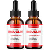 Image of (2 Pack) Insuglin Drops Advanced Blood Support Supplement Insu Glin 60 Servings