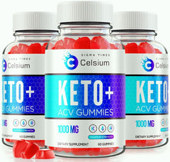 (3 Pack) Celsium Keto 180 Gummies